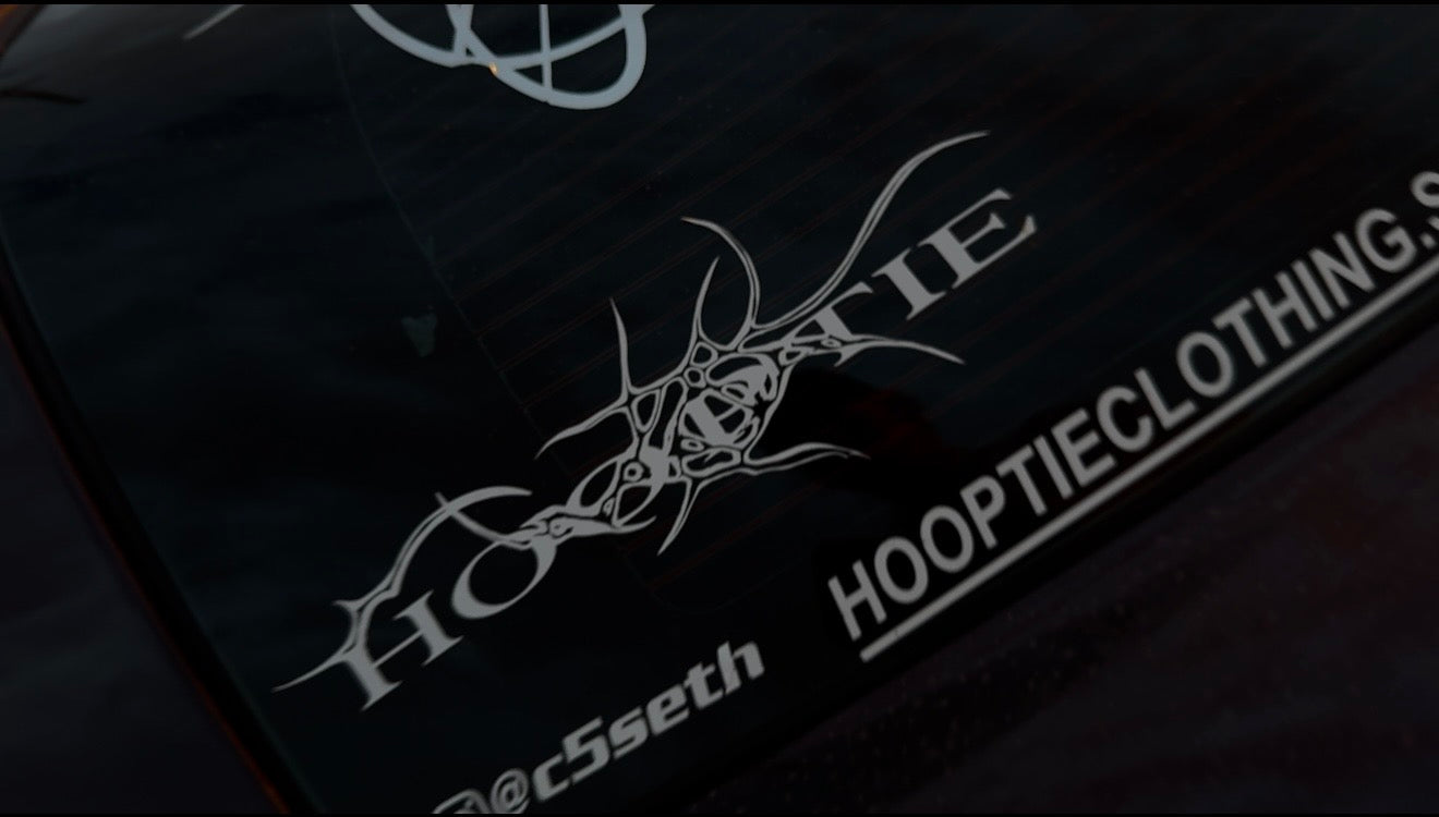 Twisted Vines HOOPTIE Decal