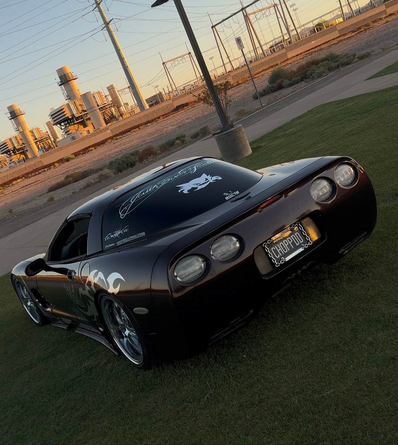 Hooptie Haunter Decal