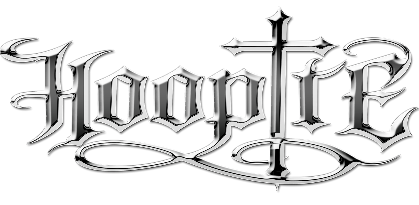 Chrome Hooptie Cross Decal (Small)