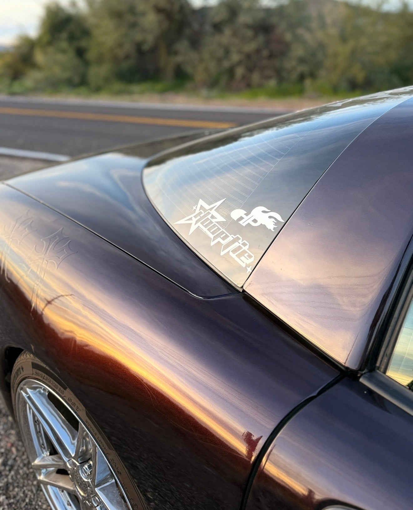 Hooptie Star Decal