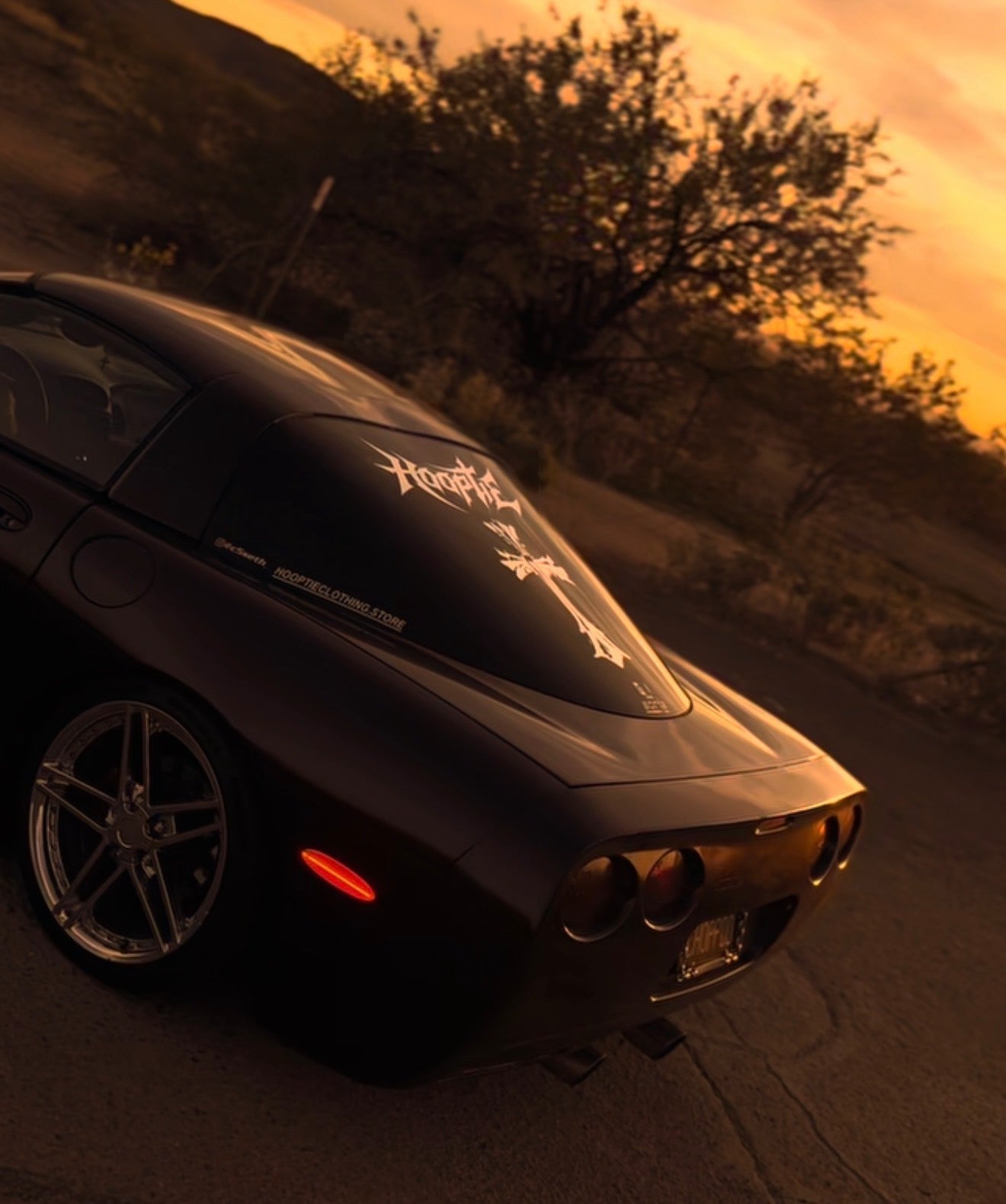 Cross Car Decal